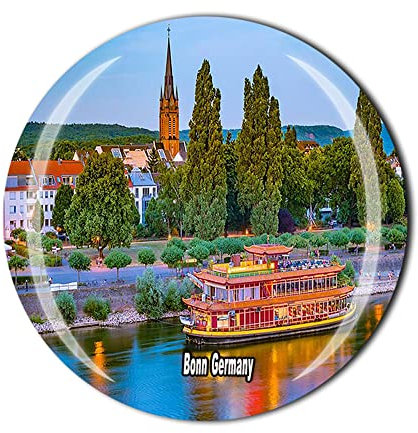Bonn Germany Kühlschrankmagnet Kristall Touristen Souvenir Geschenksammlung Ornamente Kühlschrank Magnet Aufkleber