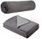 Kritter Planet Hundedecke Wasserdicht, Kuschelig Sex Decke, Urinbeständige Haustierdecke Waschbar Hundedecke für Sofa Bett Couch Autositz Möbel, XXL Decke 229 x 203 cm, Hellgrau/Dunkelgrau