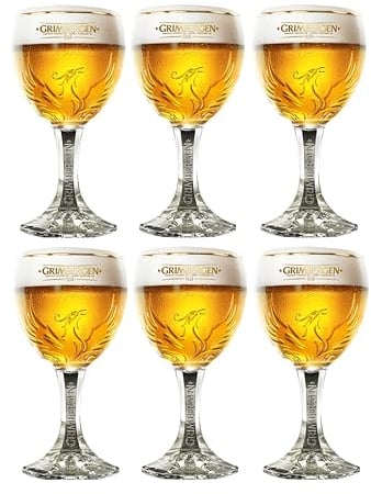Grimbergen Biergläser 250 ml - 6 Stück