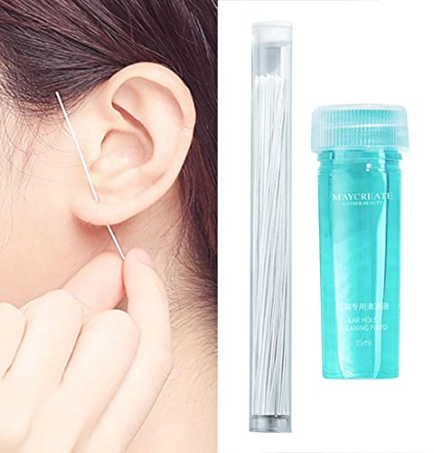 GIMOCOOL Reiniger Für Ohrlöcher, Reinigungslinie Für Ohrpiercings, Earring Piercing Cleaning Line, Umweltfreundliches Material, Gute Reinigungswirkung, Keine Reizung, Sanft Und Hautfreundlich