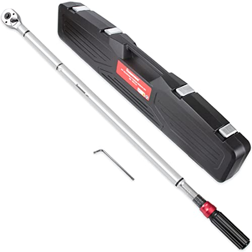 FOURROBBER Drehmomentschlüssel auto 3/4 Zoll 200-800Nm Drehmomentschlüssel,± 3% Genauigkeit Reifenschlüssel Tool für LKW, Motorrad