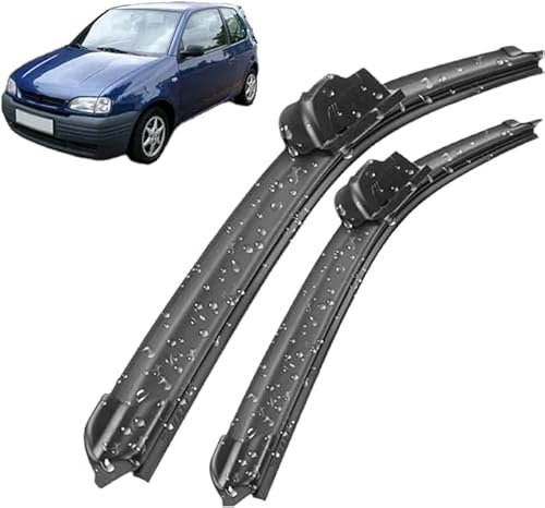 2 StüCk Auto Scheibenwischer Vorne FüR VW Lupo 1997–2004, 21+19, Hochwertige WischerbläTter Gummi ErsatzwischbläTter