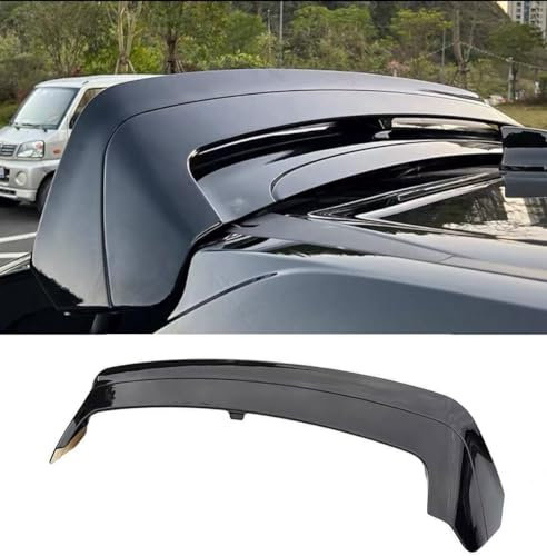 Dach-Kofferraumspoiler Flügelklappenverkleidung passend für Honda CR-V CRV 2023 2024, Upgrade Heckspoiler glänzend schwarz ABS