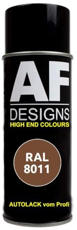 RAL8011 NUSSBRAUN Spraydose glänzend Lackspray Sprühdose DIY Autolack