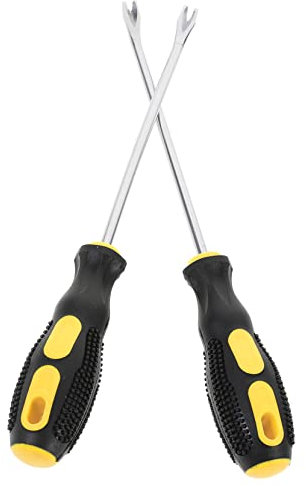 BESTonZON 2pcs Tool Pry Nails Pliers for Upholstery Staple Removal Labor Saving Staple Removers Carpenter Hand Puller Tacks