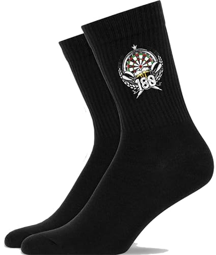 Generisch Dart Dartspieler Bierkrug Dartsport-Fan - Atmungsaktive Sportsocken Tennissocken Crew Socks Baumwolle Socken