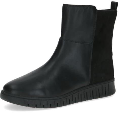 CAPRICE Comfort Damen Stiefeletten aus Leder Mehrweite H
