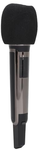 Microphone Dynamique sans Fil UHF Mic de Papier sans Fil Métallique avec Récepteur pour Le Mariage de la Parole de karaoké