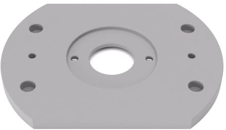 PRIWAS Adapter Plate Compatible with Makita RP0900 | Subbase for Template Guide Bushes Compatible with Makita Routers