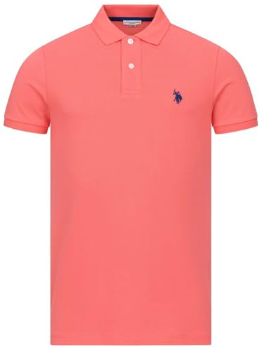 U.S. POLO ASSN. Herren Poloshirt (S-XXL) - 100% Baumwolle, Kurzarm, Basic - P029