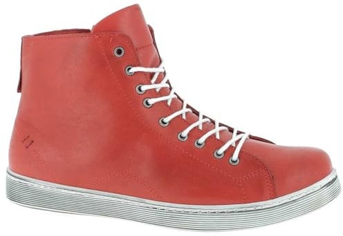 Andrea Conti Damen Stiefeletten 0341500398 blau 607977, Rot, 38 EU