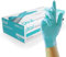 UNIGLOVES Aqua Blu Pearl Gants d'Examen en Nitrile - Jetables, Polyvalents, sans Poudre et Latex - Boîte de 100, Bleu Pacifique, Taille XL (GP0095)