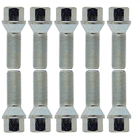 10 bulloni per ruote M12 x 1,25 28 mm Alfa 145 146 147 155 156 164 4C GIULIETTA GT GTV MITO SPIDER