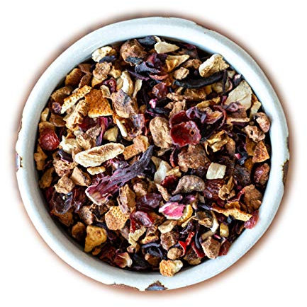 Seven Essences Infuso di Frutta “Cuore di Limone” - 200g - Tisana in foglia con tutti i pregi del Limone - Tisana Antiossidante e Drenate -Ottima idea come confezione regalo.