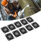 Les-Theresa 10PCS/Set Parti del Carburatore Motosega Guarnizione della Membrana del Carburatore Set Adatto per Zama180 Membrana Carburatore Decespugliatore
