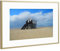 artboxONE Poster mit Rahmen Gold 60x40 cm Holzhaus auf Stelzen von Theo - gerahmtes Poster