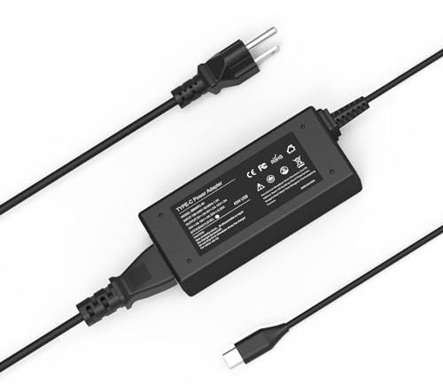 Universal USB C USB-C Chromebook Charger Replacement: 45W Type C Google Chrome Book. Laptop Charger for Lenovo/Hp/Dell/Acer/Asus/Samsung Cromebook. Charger,Fast Computer AC Adapter Power Cord Supply.