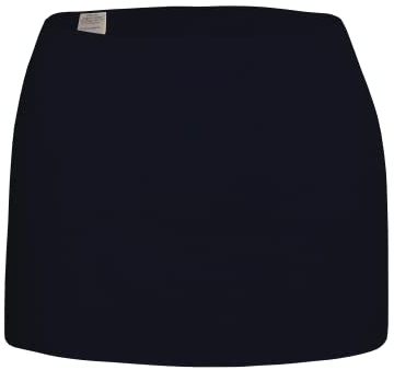 wobera ANGORA Leibwärmer oder Nierenwärmer für Damen und Herren mit 50% Angora, leichte Ausführung (Gr. XS, Farbe: schwarz)