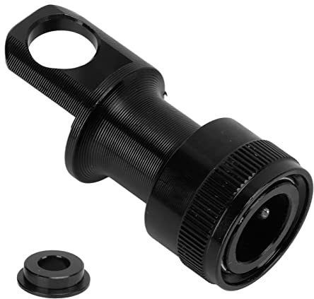 plplaaoo Fahrradpedal-Verlängerung für Brompton-Faltrad, MEIJUN Schnellspanner-Pedalschnallenhalter, tragbarer Rahmenmontage-Befestigungsadapter(Schwarz), Schnellspanner-Pedalschnalle Schnellspann