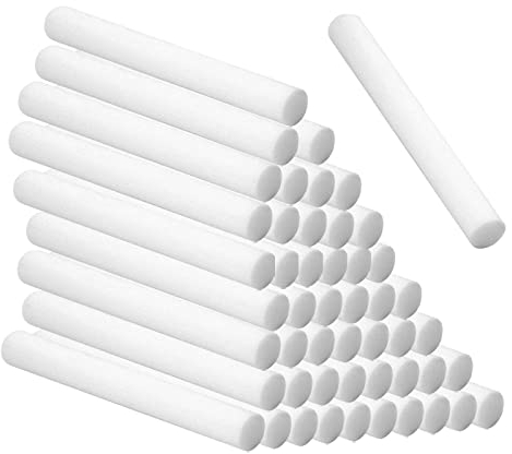 Baoblaze 50 Stück Luftbefeuchter-Filterstäbchen, Ersatzdochte, Nachfüllstäbchen für Luftbefeuchter-Ersatzteile, 15CM