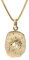 trendor Löwe Sternzeichen Gold 333 / 8K mit vergoldeter Silberkette 15382-08-45 45 cm