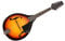 HUIOP Mandoline, 8-String Tilleul Sunburst Mandoline Instrument de Musique avec Pont en Palissandre Réglable,Mandoline Instrument,Mandoline