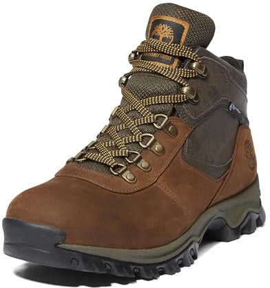 Timberland Mt. Maddsen Mid Leather WP, Chukka Boot Uomo, Dark Brown, 46 EU