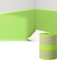 GZGLZDQ Padded Wall Panels, Sponge Headboard Panels for Wall, 3d Wall Panels for Bedroom ​Playroom Décor, Self Adhesive Wall Panels, with Anti-collision(Green,60 cm x 2 m)