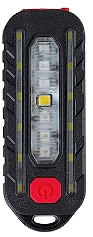 Lanko Linterna trasera para bicicleta, linterna de hombro, linterna trasera para bicicleta, luz de advertencia para bicicleta de montaña