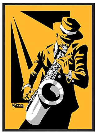 Musikinstrument Lexus Guitar-Leinwand Malerei Wandkunst Nordische Poster und Drucke Wandbilder for Wohnzimmerdekor(Color:D,Size:50X70cm Frameless)