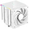 ICOLER AK620 White Digital display Edition CPU Air Cooler 6 Copper Heat Pipes Dual-Tower CPU Cooler SuitableFor Intel LGA 1700/1200/1151/1150/1155 AMD AM5/AM4