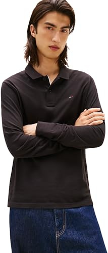 Tommy Jeans Herren TJM Slim Placket Polo Ls EXT Dm0dm20232 L/S Polo (1er Pack)