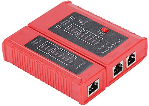 Network Cable Tester, PA1574 Network Cable Tester - Test Tool for RJ45/RJ11/RJ12/CAT5/CAT6/CAT7 UTP Wires - Continuity, & Testers
