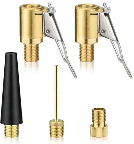 Mellbree Multifunktionales Valve Adapter Set – Kompatibel mit Bosch EasyPump, passend für Autoreifen, Fahrräder und Bälle