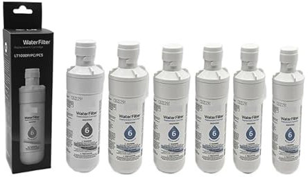Refrigerator Water Filter Accessories,Compatible For For LG LT1000P, ADQ74793501,ADQ74793502,MDJ64844601,AGF80300704,ADQ75795105(6PCS)