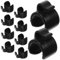 TEMPNAP 20pcs Mic Cable Clips for Poles Durable Holders for Microphone Stands Tripods and Brackets Organize Your Cables for Live Streaming and Recording