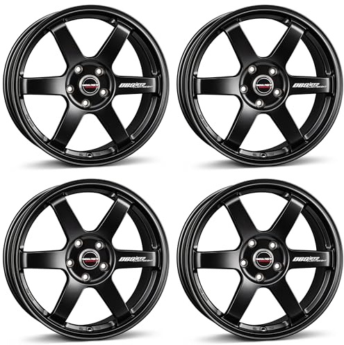 4x Borbet Felgen DB8GT2 8.5x18 ET35 5x112 black matt kompatibel mit Cupra Ateca Formentor Leon ST