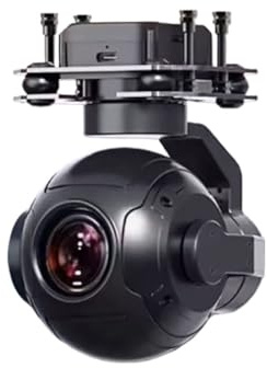ZMHYGEW per SIYI ZR10 Gimbal Stabilizzatore per Fotocamera 2K 4MP 30X Zoom Ibrido Starlight Visione Notturna Leggero per Drone Quadricottero