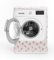 Smart-T-Haus 7011001 Funda Protectora Lavadora-Secadora Carga Frontal Impermeable de Peva Con Velcro, C+, 90 x 60 x 60 cms, Blanca