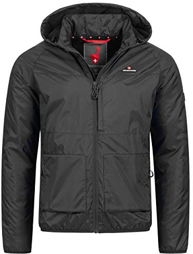 Höhenhorn Skibbo Veste coupe-vent pour homme, Noir , S