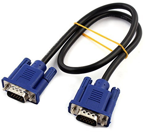 N/A Office Desktop Computer Monitor VGA Male to Male Extension Cable 50cm Long