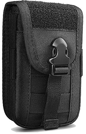 Gexgune Taktische Handytasche 1000D Molle Smartphone-Tasche Gürtel Taillentasche Utility Organizer Tasche Military Carry Pack für die Jagd Camping