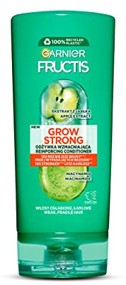 Garnier Fructis Grow Strong conditioner for weakened hair prone to loss, strengthens and reduces loss, 200 ml