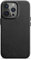 WIIUKA Hülle für iPhone 14 Pro Max, Leder aus Deutschland, Lederhülle extra Dünn, Premium Handyhülle, Case, Qi, Schwarz
