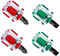 ZHOMAIFU Small Screwdriver Set Mini Stubby Screwdriver 4 Pcs 2-in-1 Interchangeable Handle Screwdriver Mini Sewing Machine Screwdriver for DIY Repairing Pocket Screwdriver