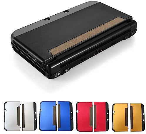 Blue Elf Black Shockproof Protector Case Cover Hard Shell Skin for Nintendo New 3DS XL LL (2015 Model) ONLY