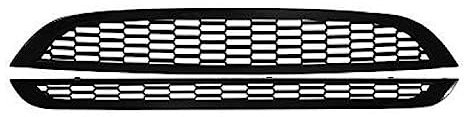 Kühlergrill Frontgrill Schwarz kompatibel für Mini Cooper S R50 R53 Cabriolet (R52) ab 2004 DM Autoteile 136887