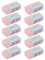 KUM AZ5091016-O - Radiergummi, pastell orange, 10 Stück, PVC freier Radierer