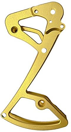 TRUSTTWO Schaltwerk-Käfig-Riemenscheiben-Räder, passend for SRAM 11/12-Gang-Schaltwerk, übergroßes Lager, passend for NX GX X01 XX1 Eagle AXS The Golden Cage