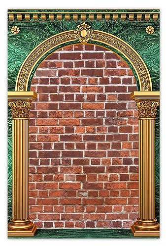 Wandtattoo, Wandaufkleber, 80 x 120 cm, Ziegelsteine, Nr. H3307M_WKNS1C
